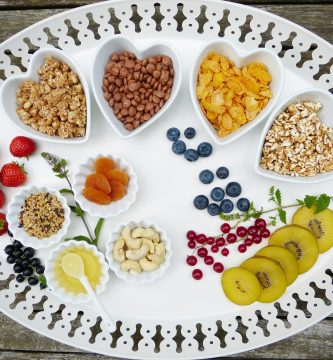 Alimentos y cantidades recomendados